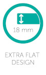 extra flat